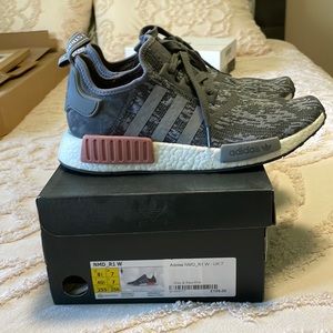 Adidas NMS womens gray and raw pink size 8.5